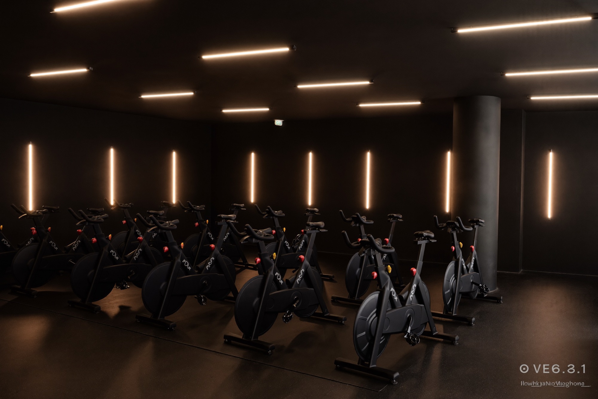 Cycle and conditioning studio at Level Seven
