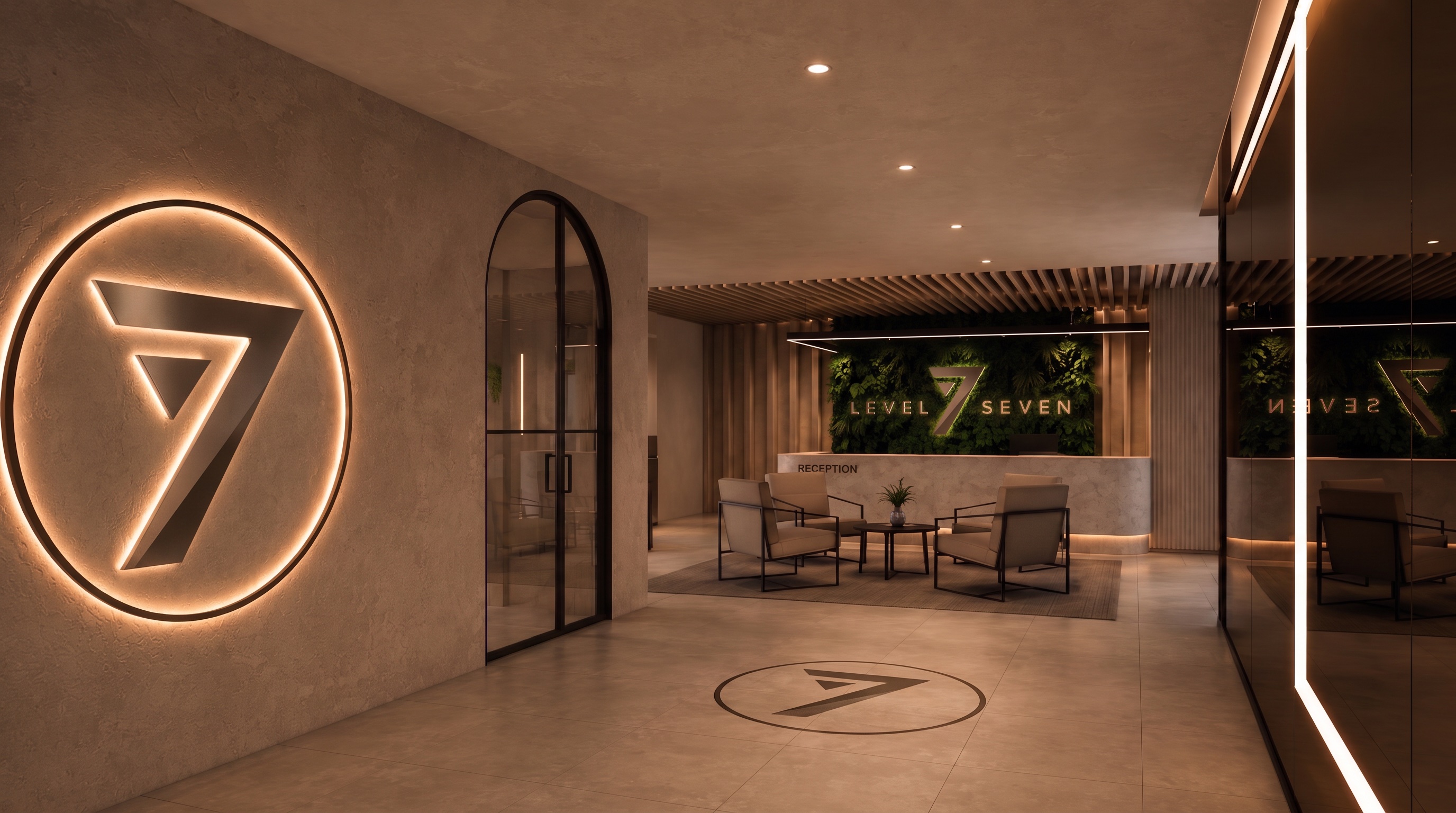 Level Seven entry lobby