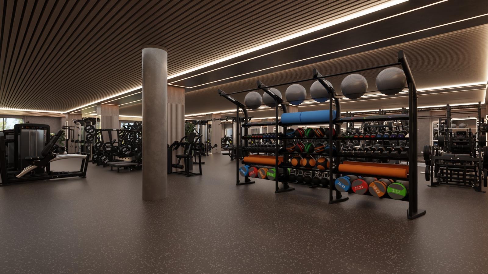 Functional equipment wall