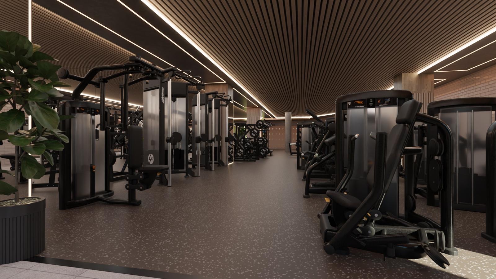 Cable machine corridor