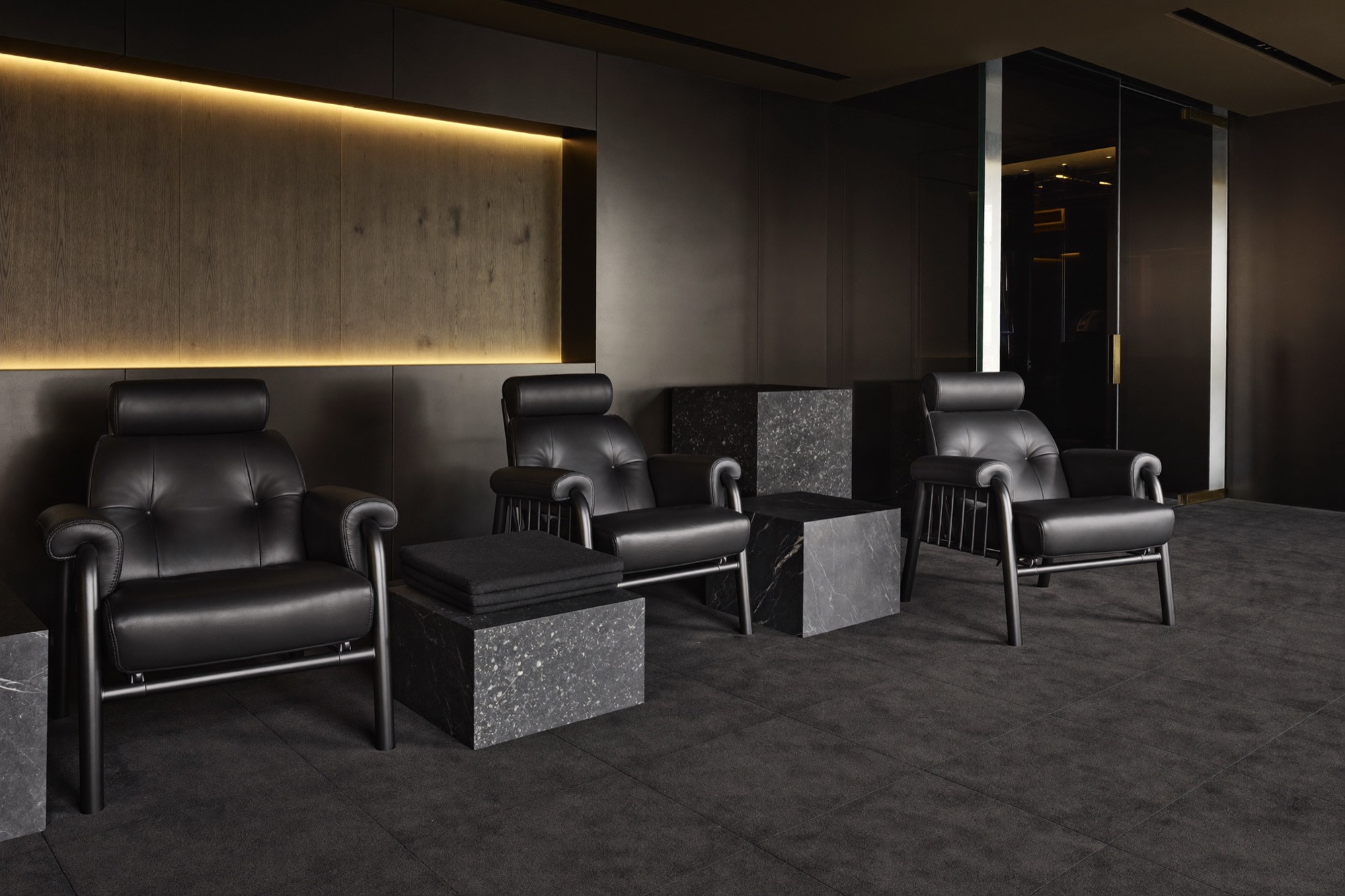 Recovery lounge at Level Seven