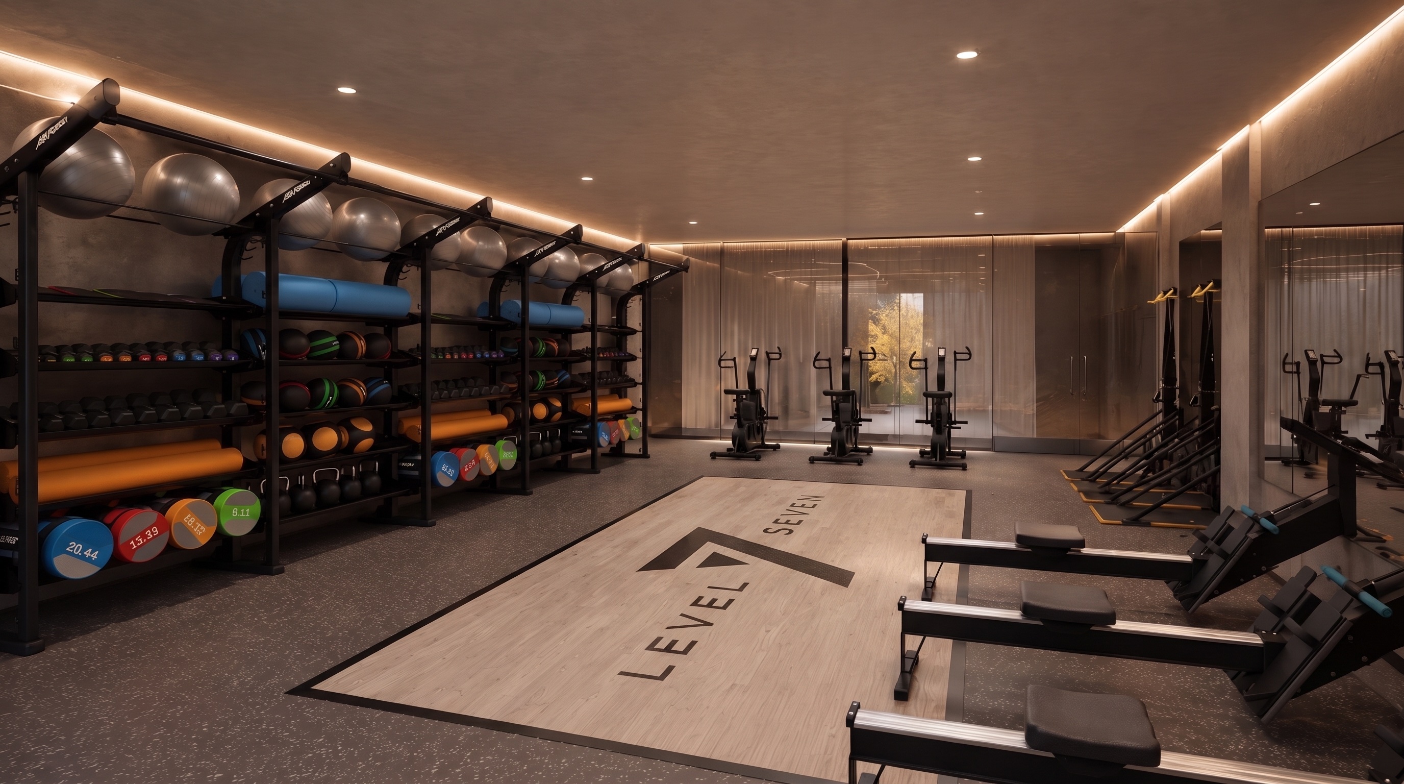 The functional training room