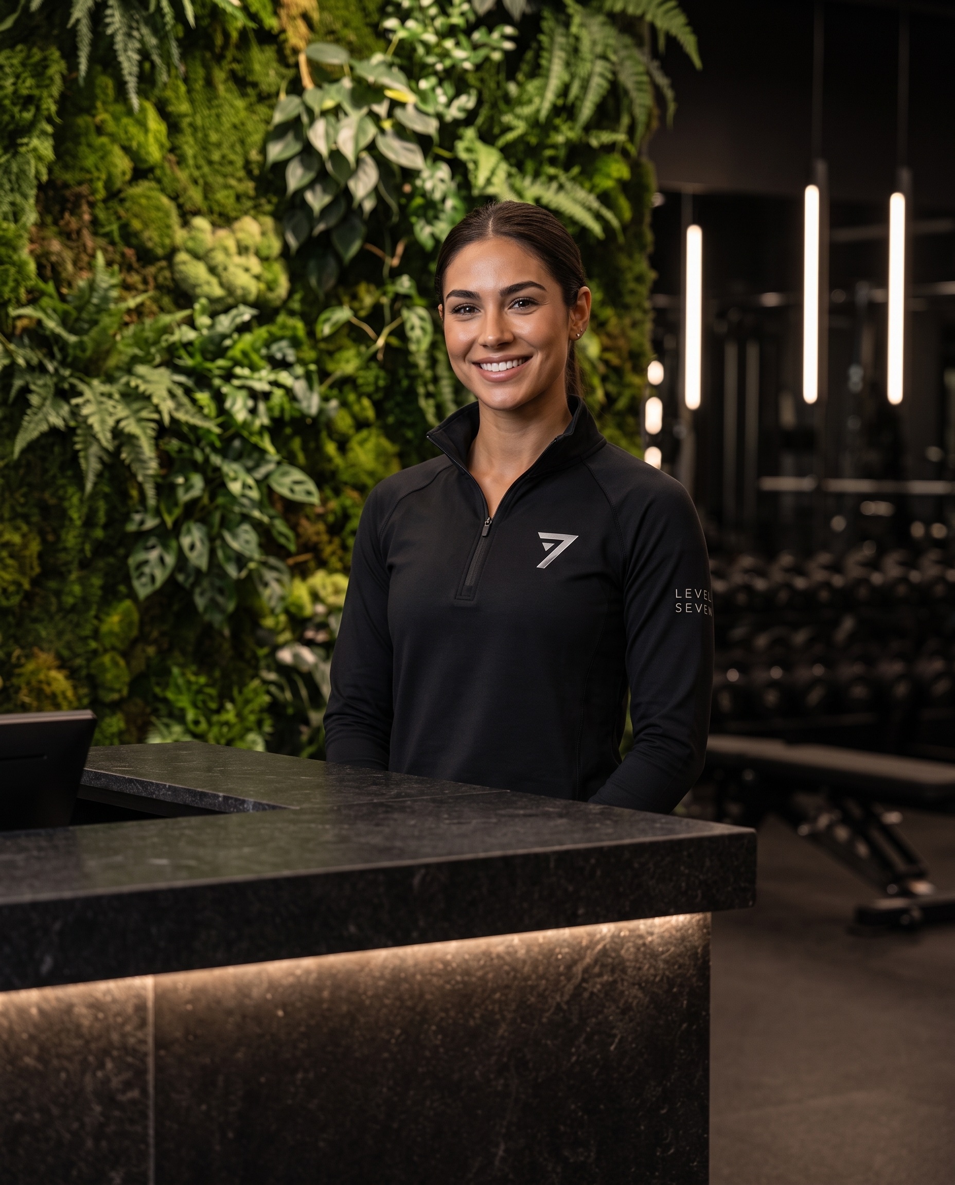 Front of House — Level Seven brand asset